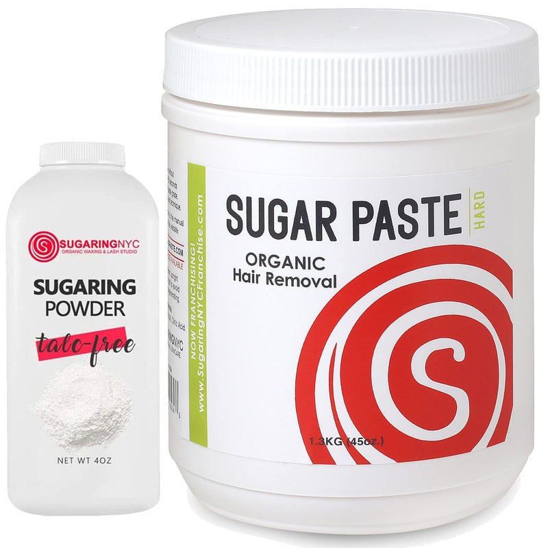 Sugaring NYC Sugaring Hair Removal Paste (Hard) + Sugaring NYC Drying Powder - Image 1